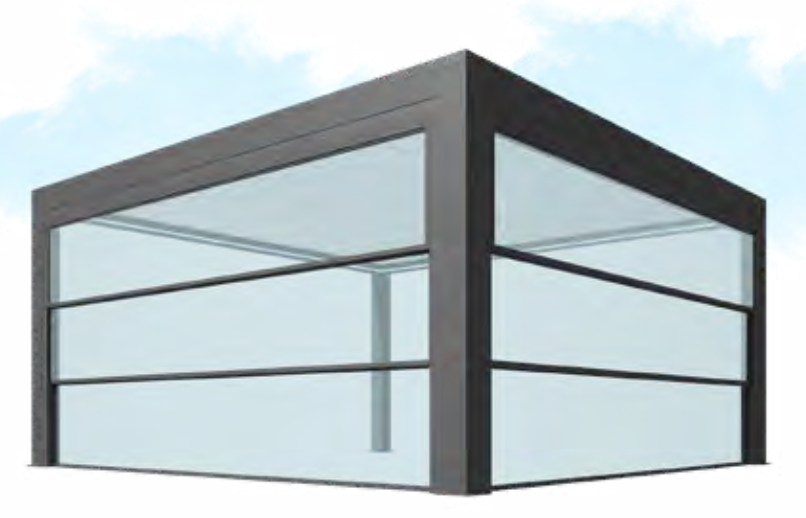 Гильотинное остекление W500